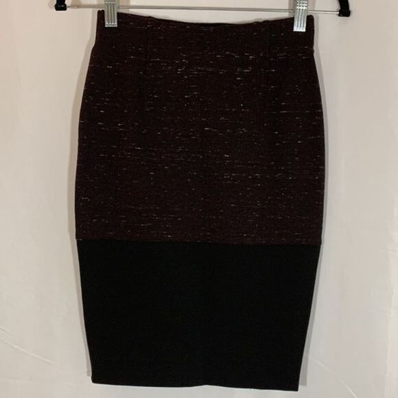 Wilfred Black Speckled Pencil Zipper Skirt - Picture 6 of 6